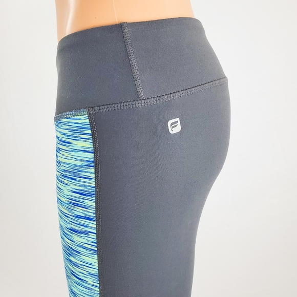 Fabletics Gray and Blue Workout Leggings Size XS - Picture 4 of 12